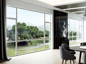 铝合金落地平开窗